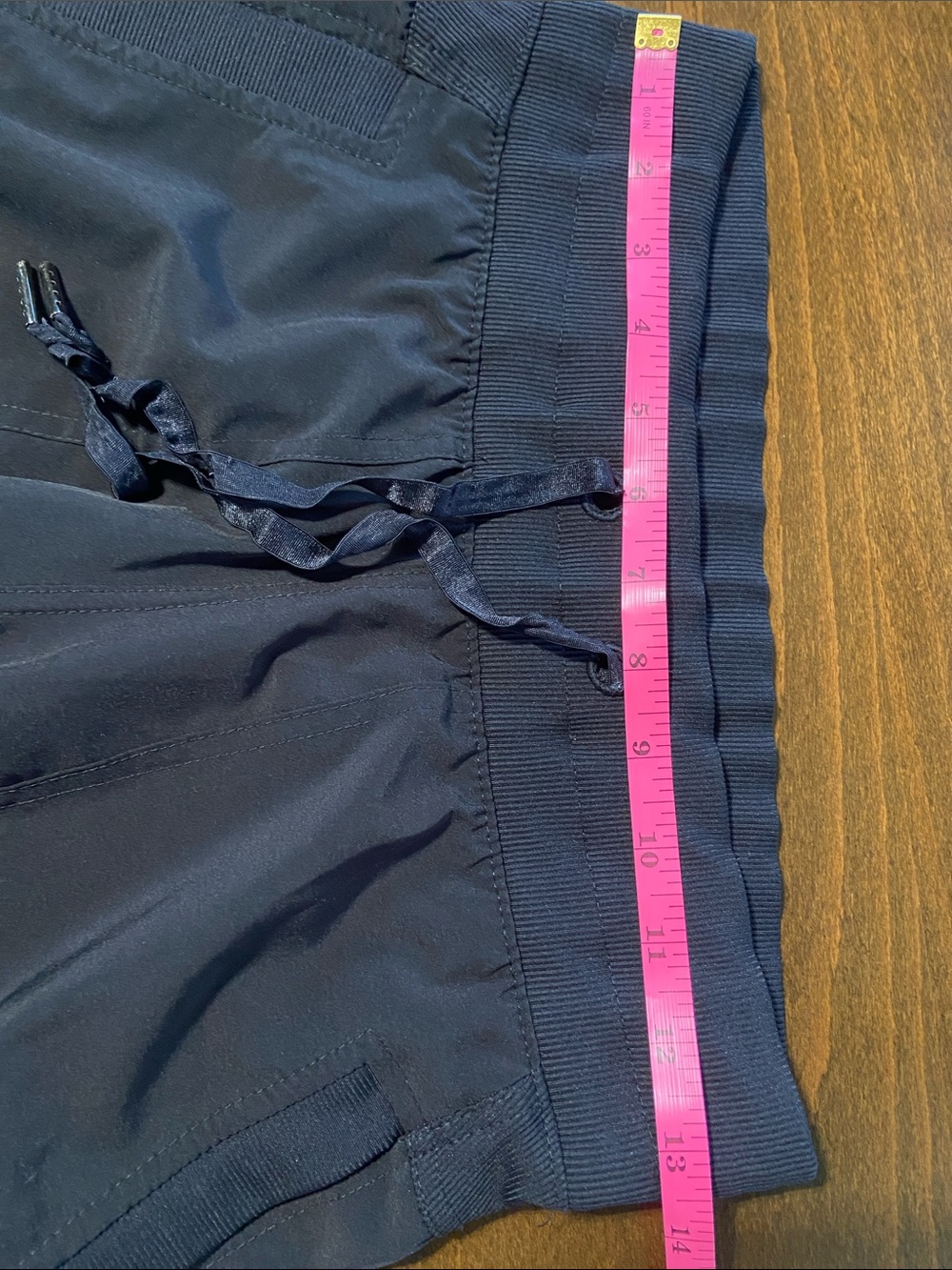 Kyodan Black Ruched Drawstring Joggers, size Small (women’s). - Picture 6 of 13